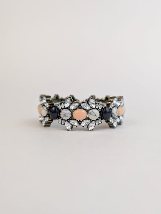 Turquoise Rhinestone Bracelet