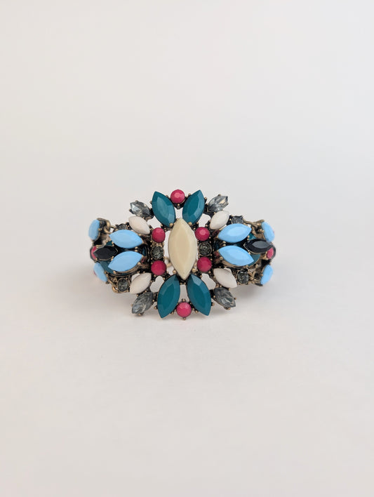 Teal Blossom Bracelet