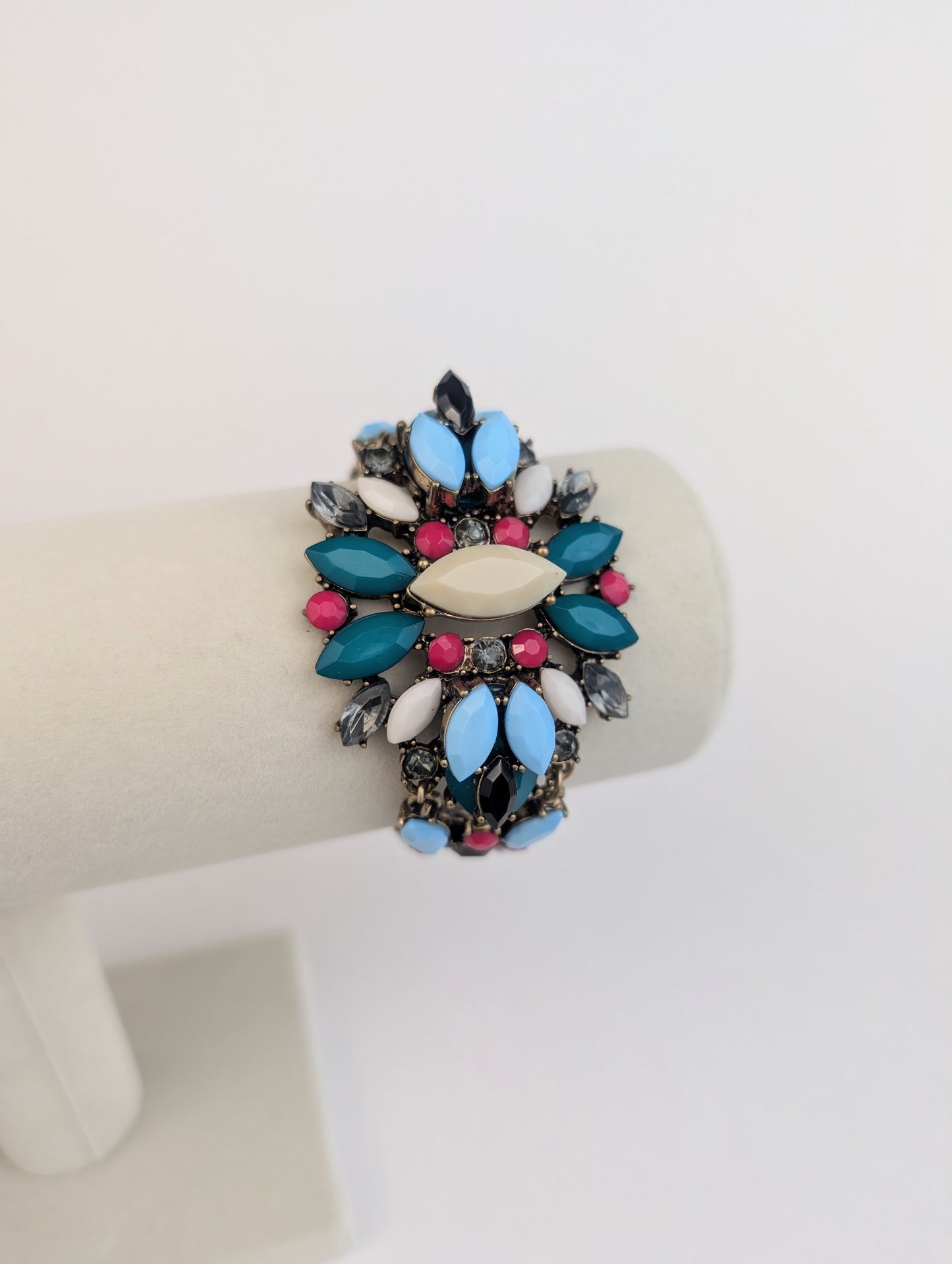 Teal Blossom Bracelet