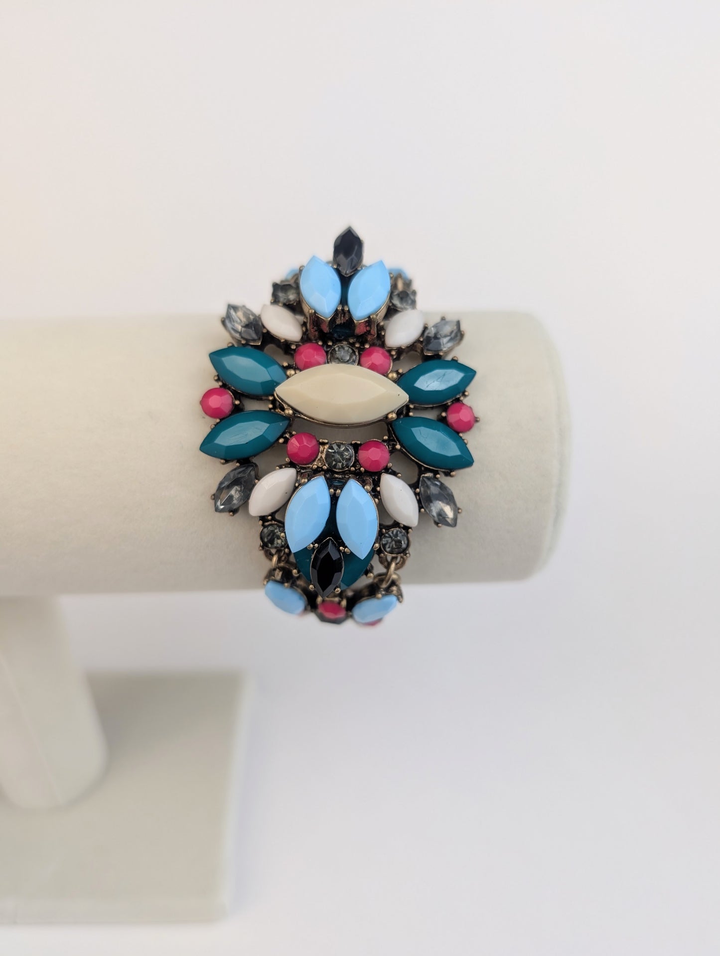 Teal Blossom Bracelet