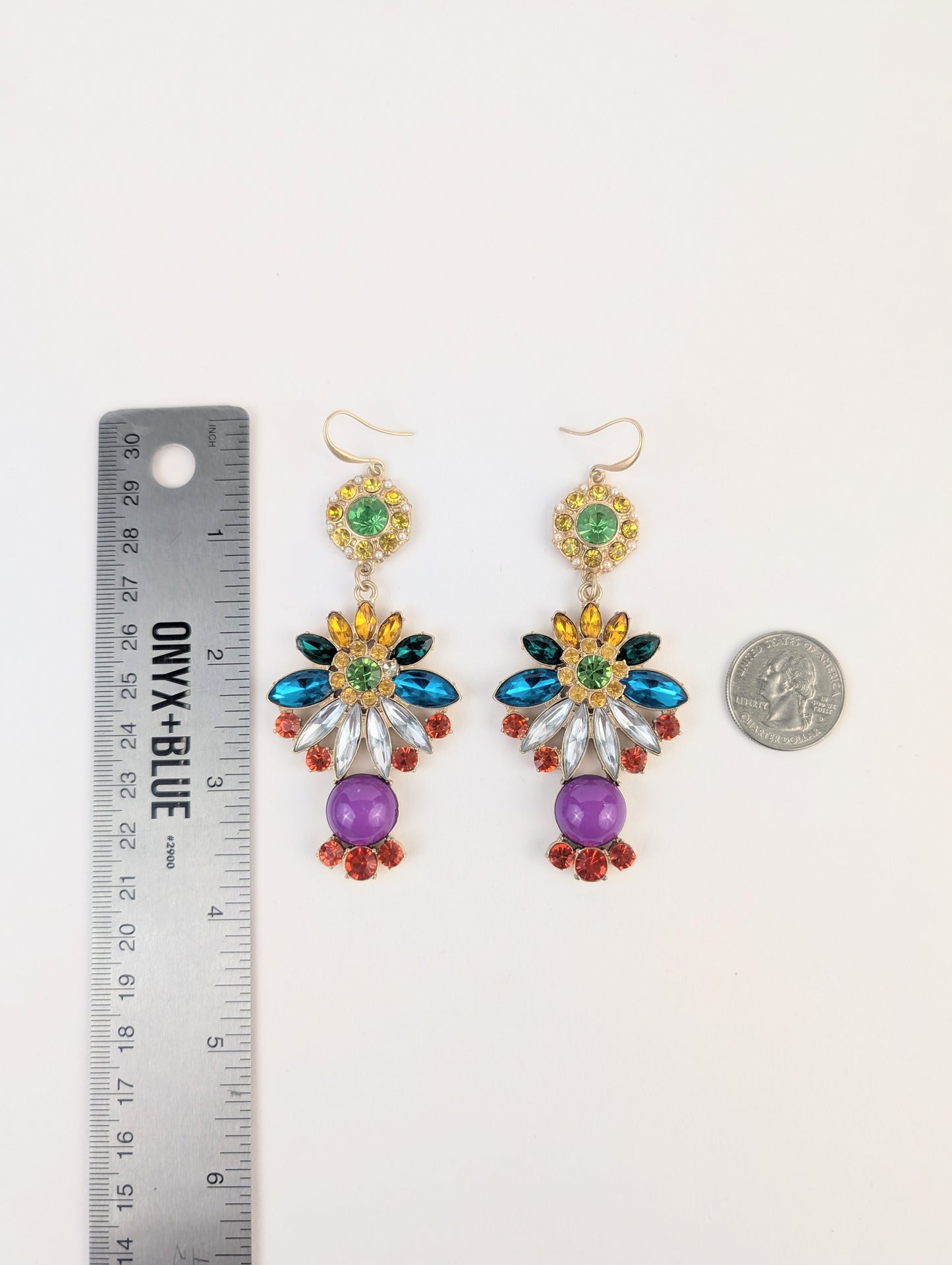 Dahlia Statement Earrings