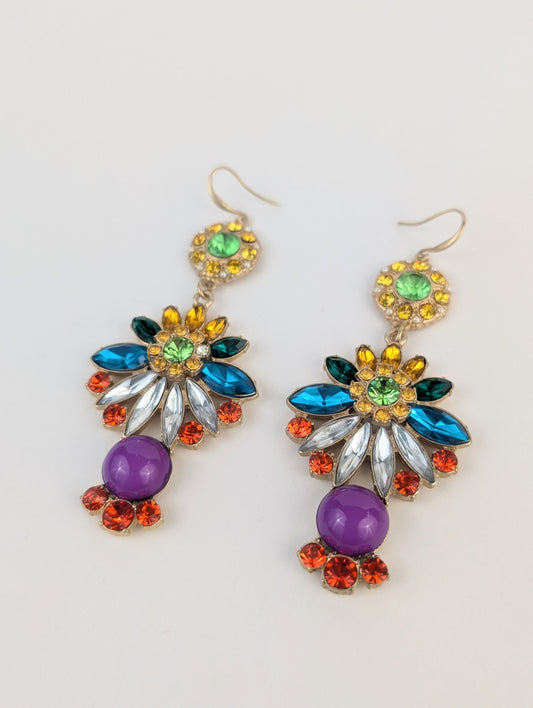 Dahlia Statement Earrings