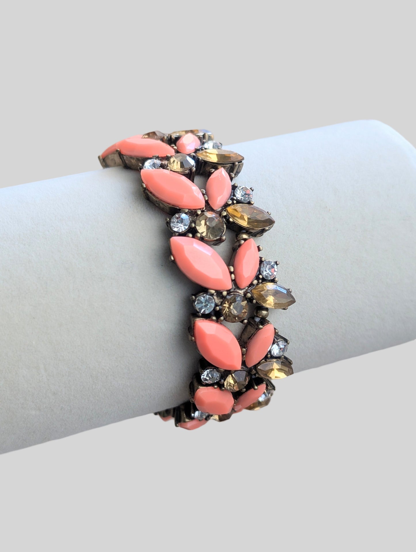 Mint Rhinestone Bracelet