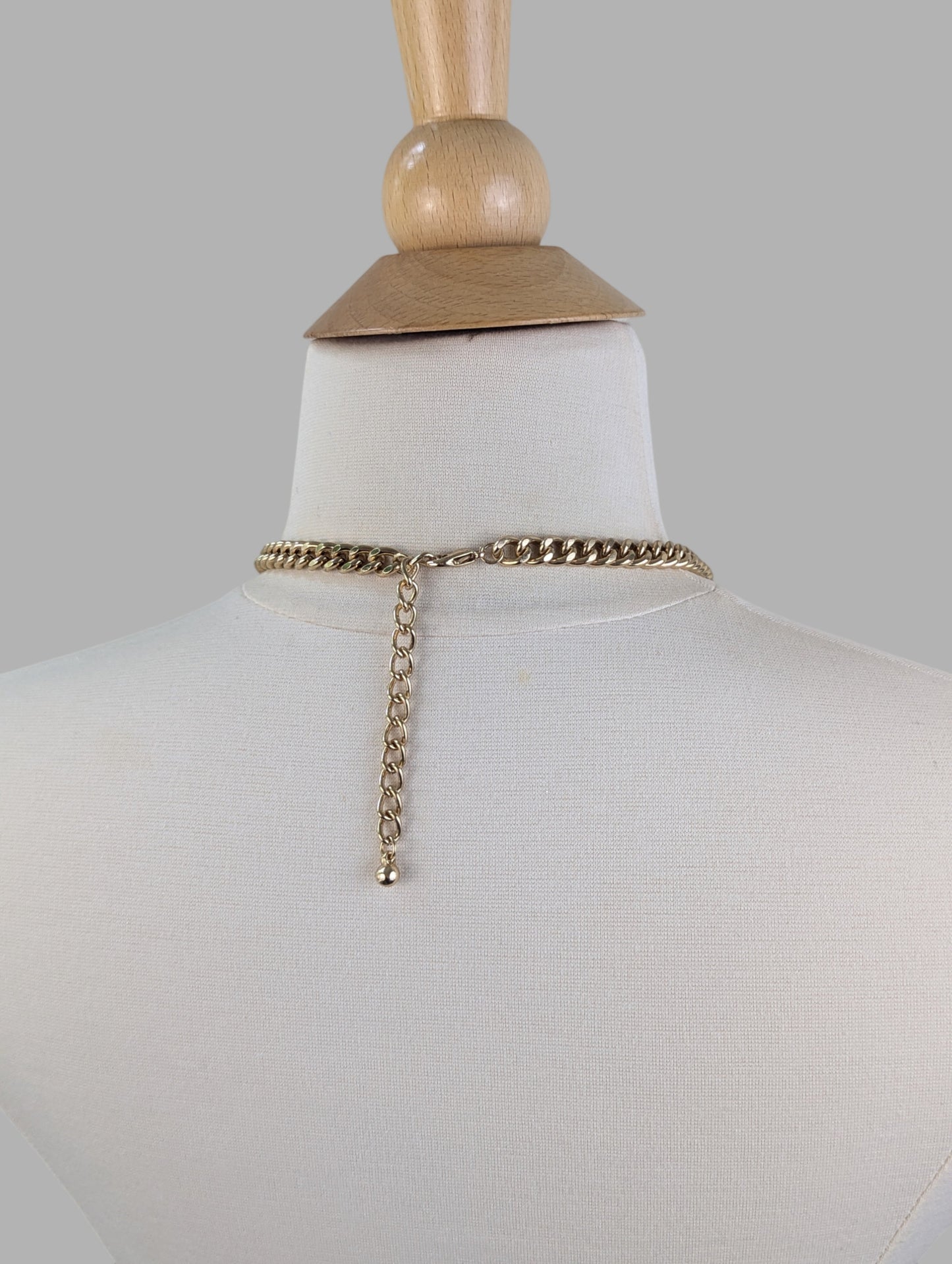 Green Fan Necklace