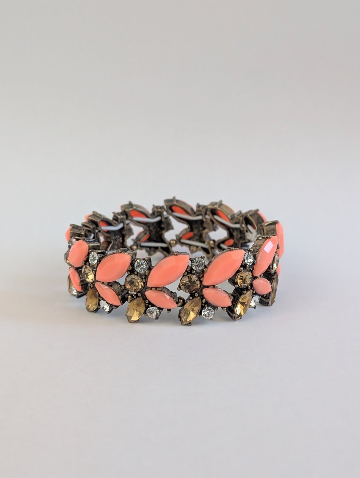 Mint Rhinestone Bracelet