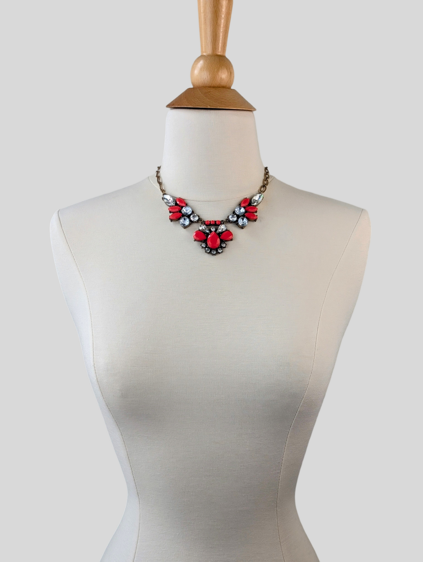 Red Holiday Necklace