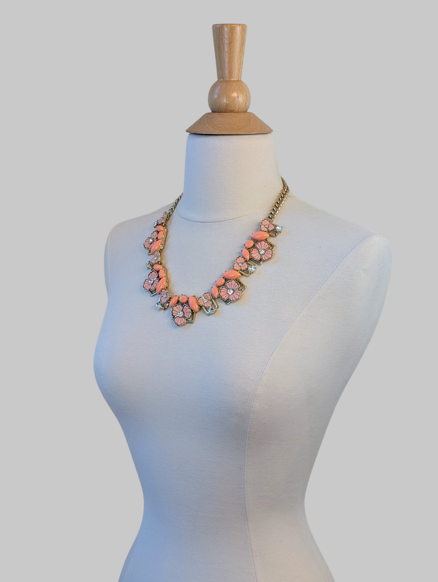 Coral Flower Necklace