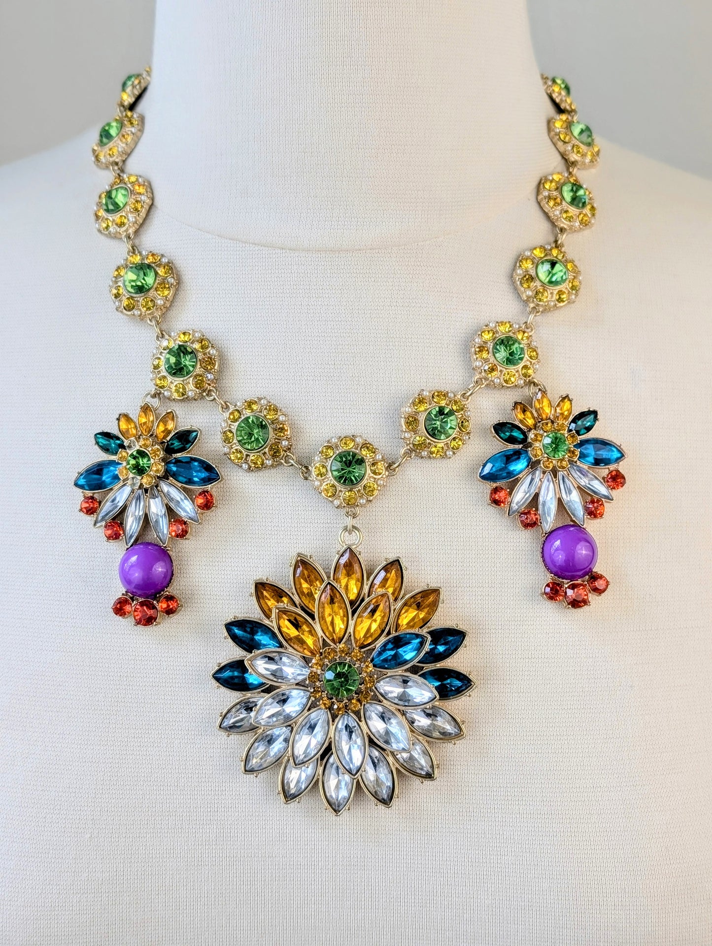 Dahlia Statement Necklace