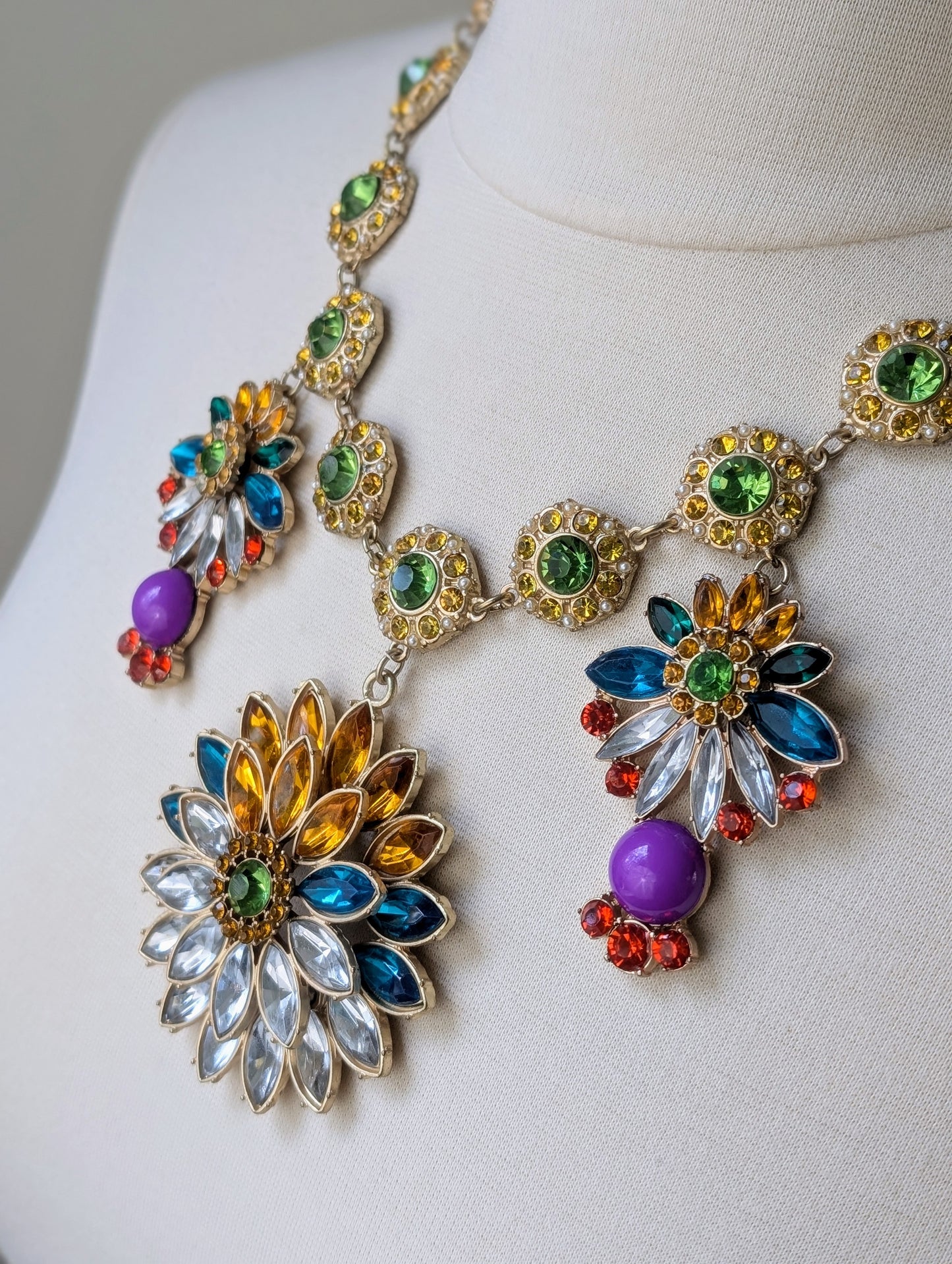 Dahlia Statement Necklace