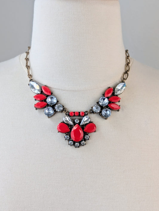 Red Holiday Necklace