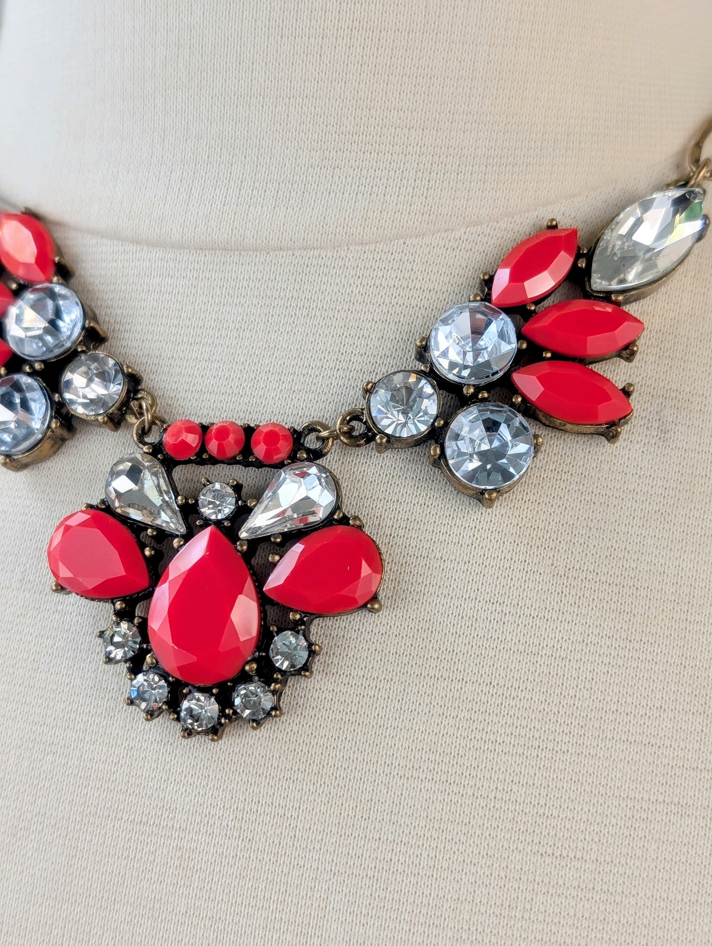 Red Holiday Necklace