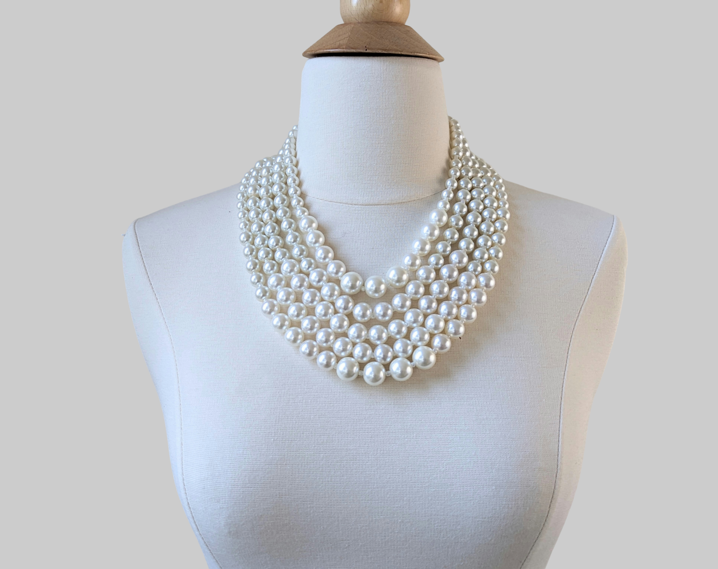 Layered Pearl Necklace