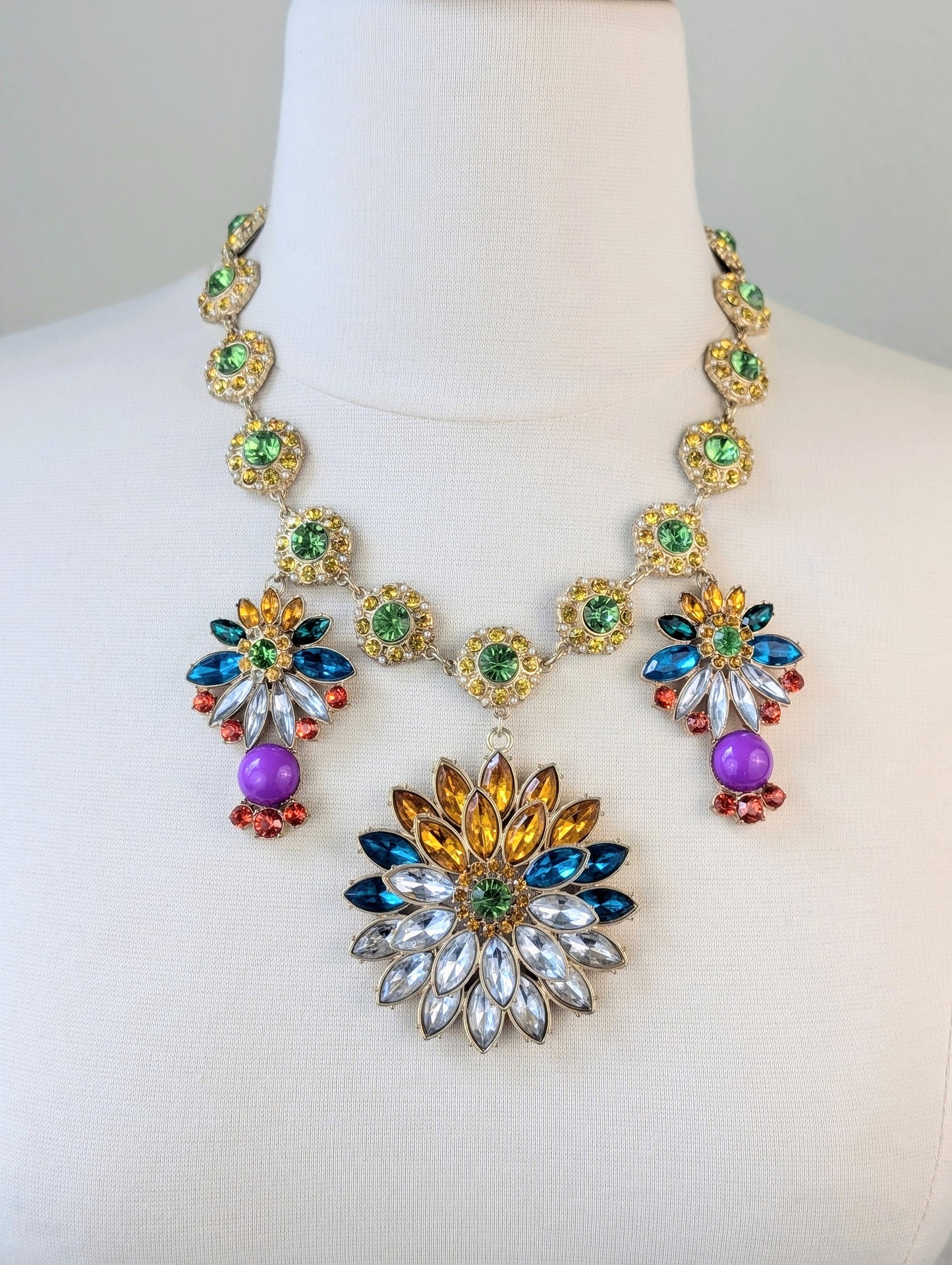 Dahlia Statement Necklace