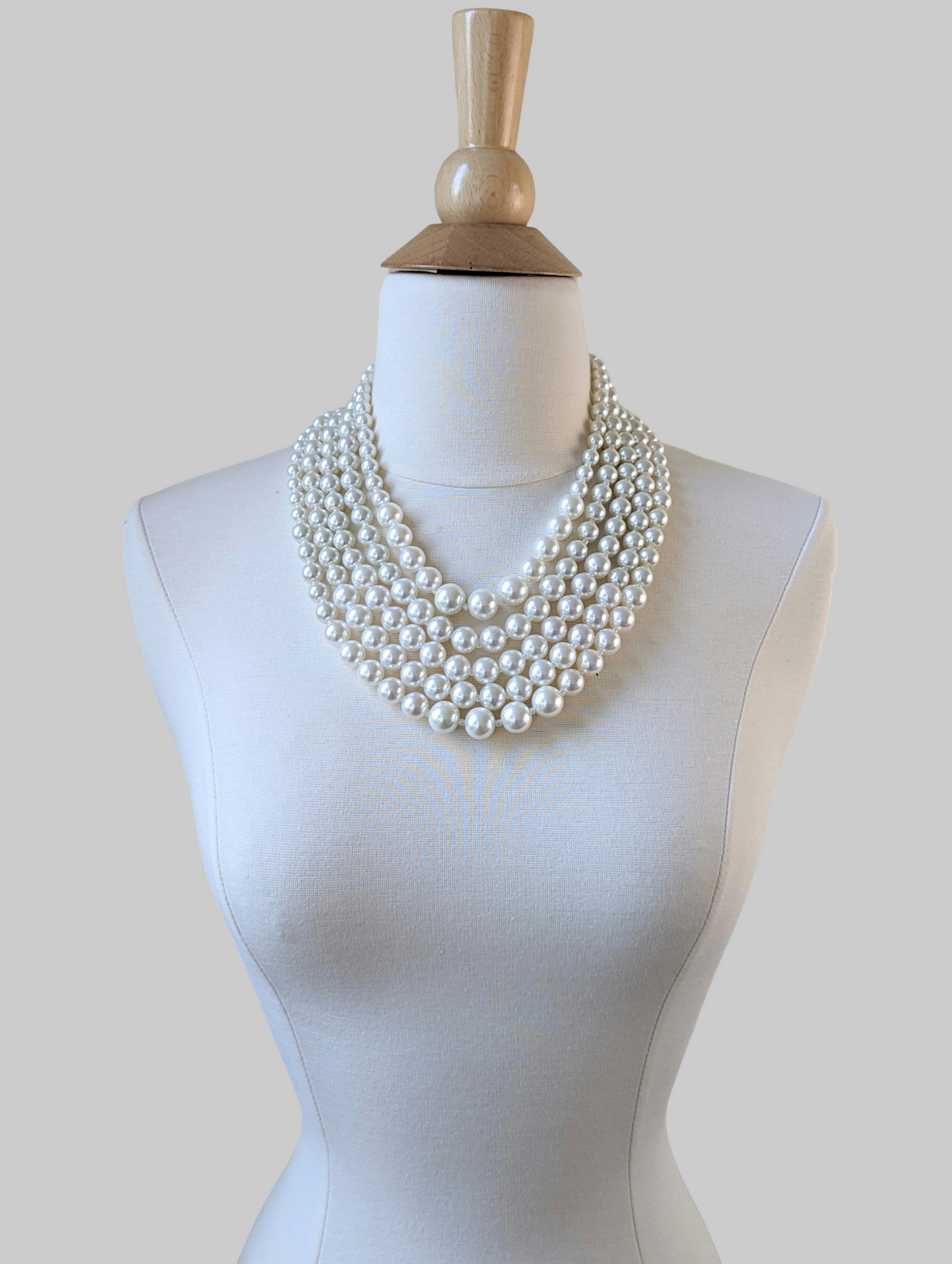 Layered Pearl Necklace