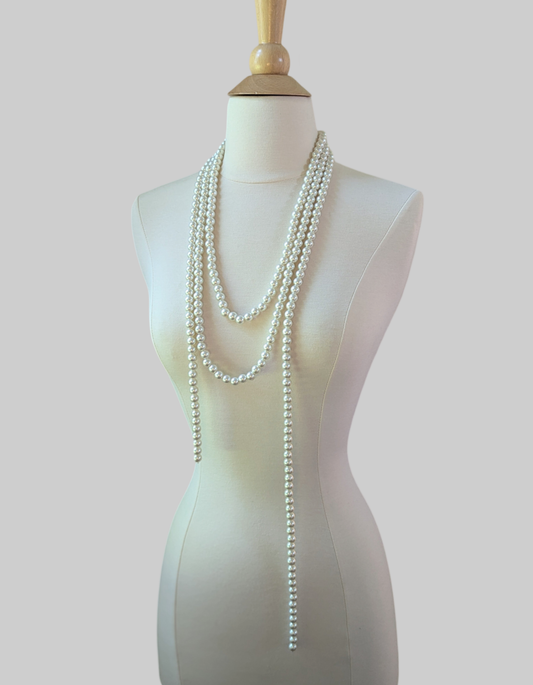 Long Pearl Necklace