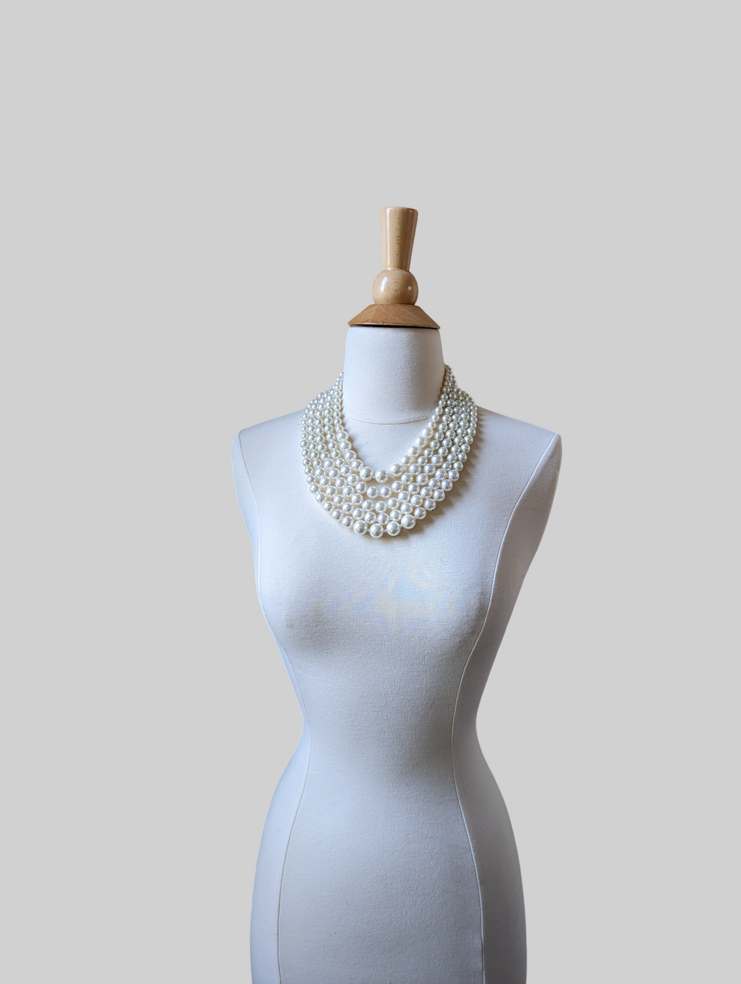 Layered Pearl Necklace